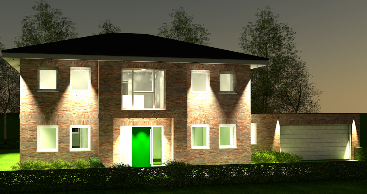 Einfamilienhaus im Stil einer Stadtvilla | viaLog Bauplanung GmbH